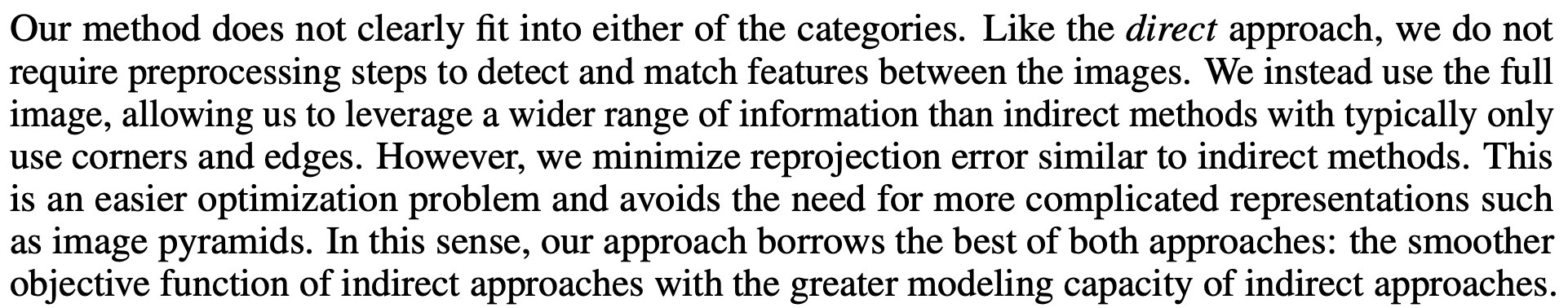 Fig. 1. DROID-SLAM overview: dense correspondence, recurrent updates, and BA-based trajectory/depth refinement.